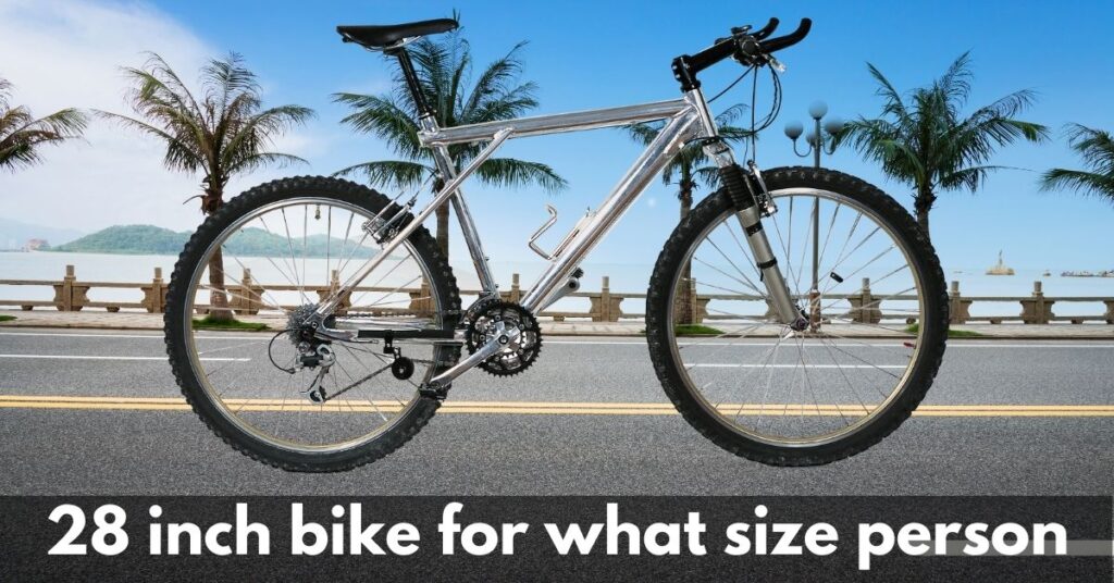 28 inch bike for what size person